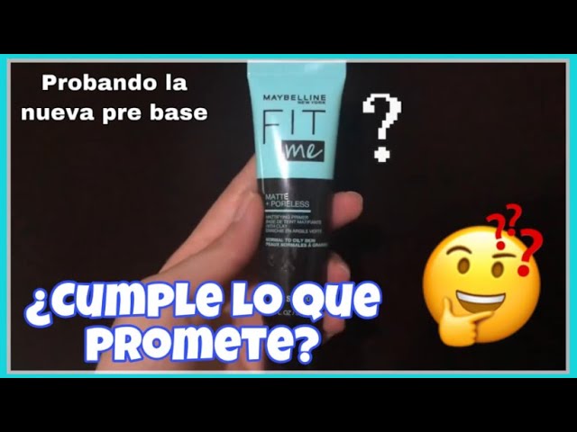 Review Fit Face - Matte Poreless Sponge) Primer Maybelline Amazon YouTube Makeup and Me Viral Mattifying (&