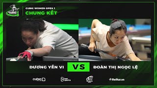 TRỰC TIẾP | Dương Yến Vi vs Tôn Nguyễn Huế Trân | Bán kết - Race to 8 | Cubic Women Open Chặng 1