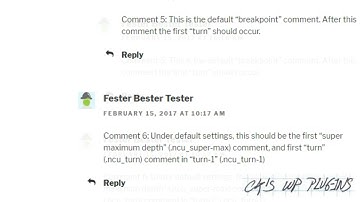 WordPress Nested Comments Unbound  - Simple Demo