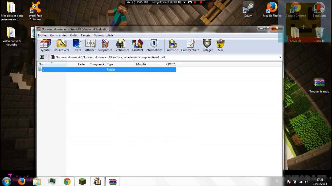 Tuto Trouver Un Mot De Passe Winrar Youtube