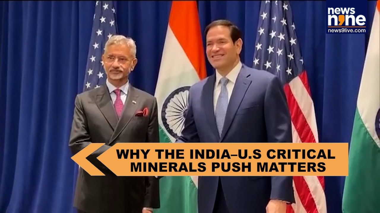 Why India–US critical minerals push matters?