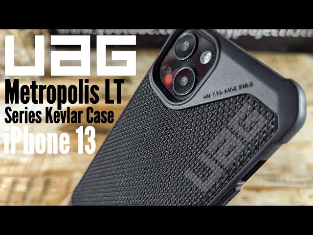 UAG Metropolis LT Series Kevlar Case | Built-in Magnet for Magsafe | iPhone  13 - YouTube
