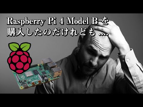 Raspberry Pi 4 Model B を購入したのだけれども...