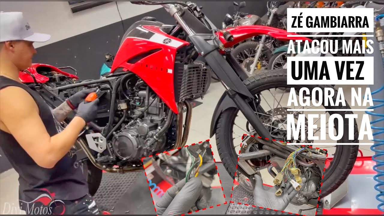 XT 660 MOTOQUEIRO FANTASMA,PEGANDO FOGO E FUNCIONANDO QUANDO QUER