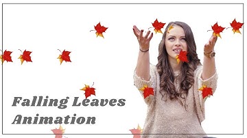 Pure CSS Falling Leaves Animation Effects |  Css Animation effect Tutorial