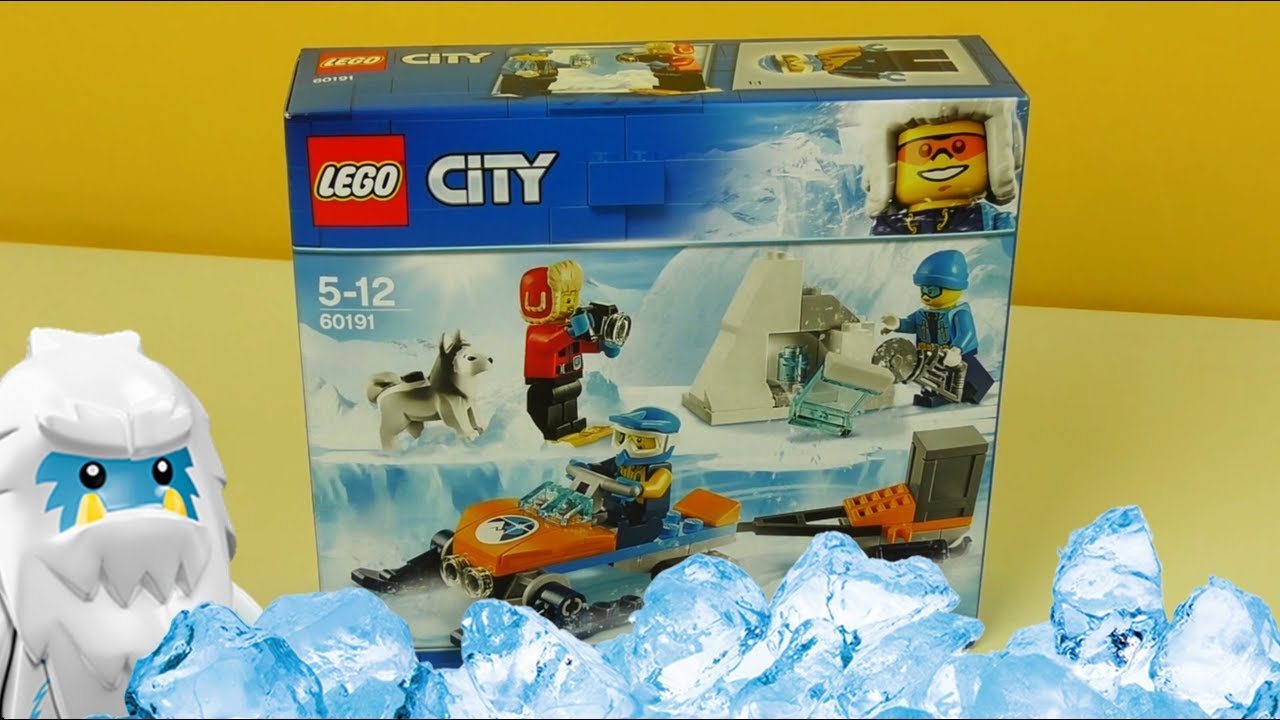 LEGO City Arktyczny zespół badawczy 60191 / RECENZJA - YouTube
