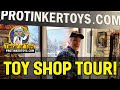 Toy shop tour at protinkertoyscom