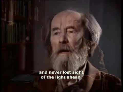 Alexandr Solzhenitsyn INTERVIEW - Part 1 - "Live Not By Lies"