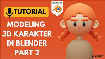 TUTORIAL MODELING 3D KARAKTER PEREMPUAN DI BLENDER 3D | TUTORIAL PEMULA BLENDER 3D
