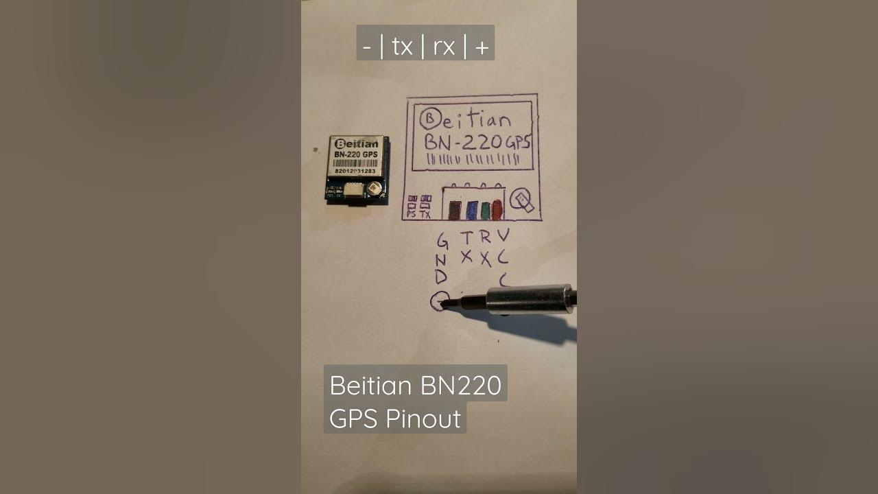 Beitian BN-220 GPS Pinout - YouTube