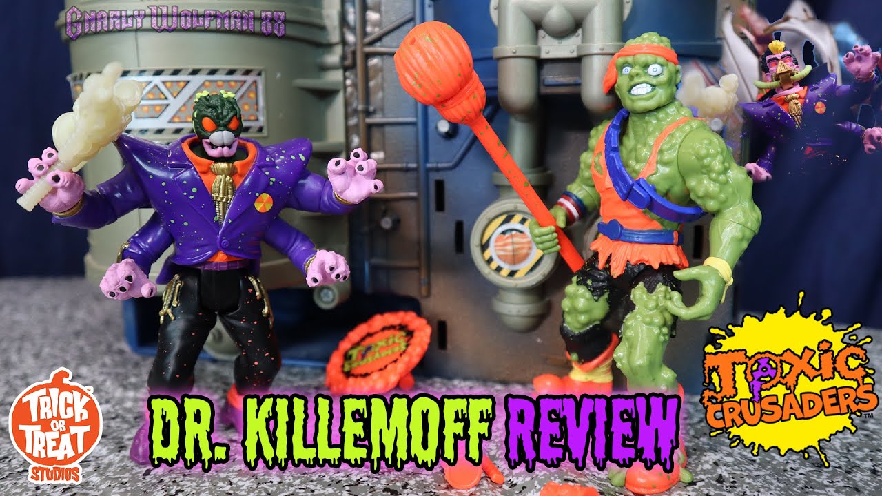 Treatürself Toxic Crusaders DR. KILLEMOFF Figure Review | Trick or Treat
