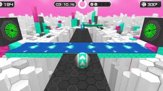 GYRO BALL -  Level  43 & 44  New Update Gameplay iOS, Colour Run Android Part 01 : Gyrosphere Trials screenshot 5