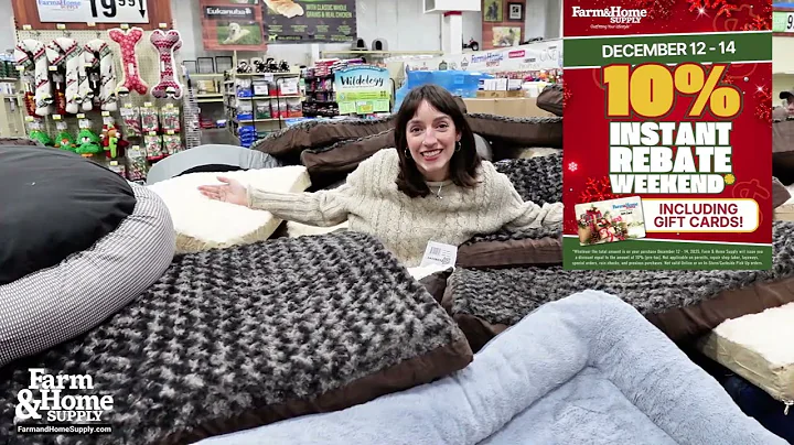 Instant Rebate Weekend - 10% Off Everything in the Store Starting Friday