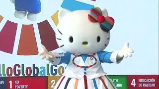 Hello Kitty for the Sustainable Development Goals – SDG Media Zone, 74th session of the UNGA