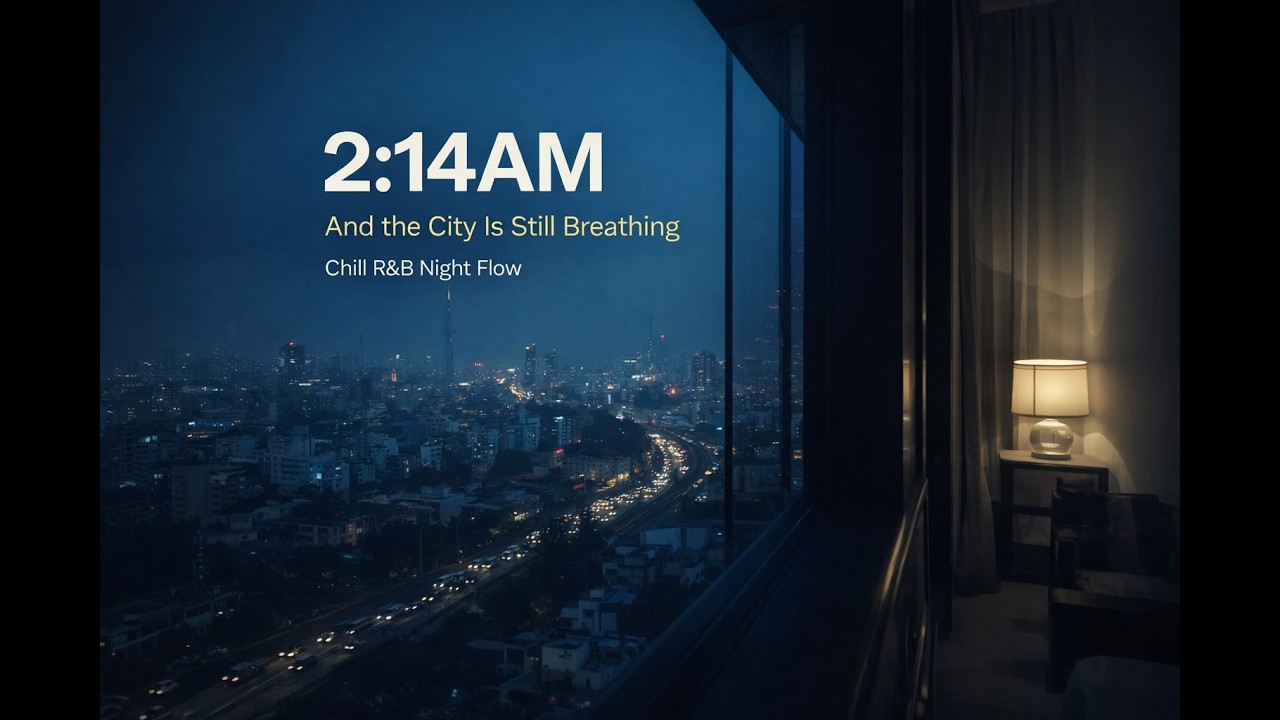 2:14AM and the City Is Still Breathing – Chill R&B Night Flow