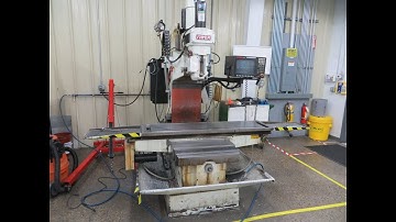 Fryer MB-15 CNC Bed Mill with Anilam 1100 CNC Control and Kurt Power Draw Bar