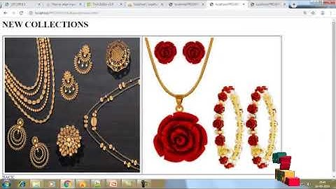 ONLINE JEWELLERY SHOPPING WITH PRODUCT RATING - ClickMyProject