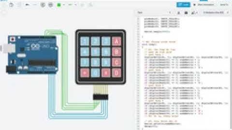 Ma trận phím 4x4 Arduino
