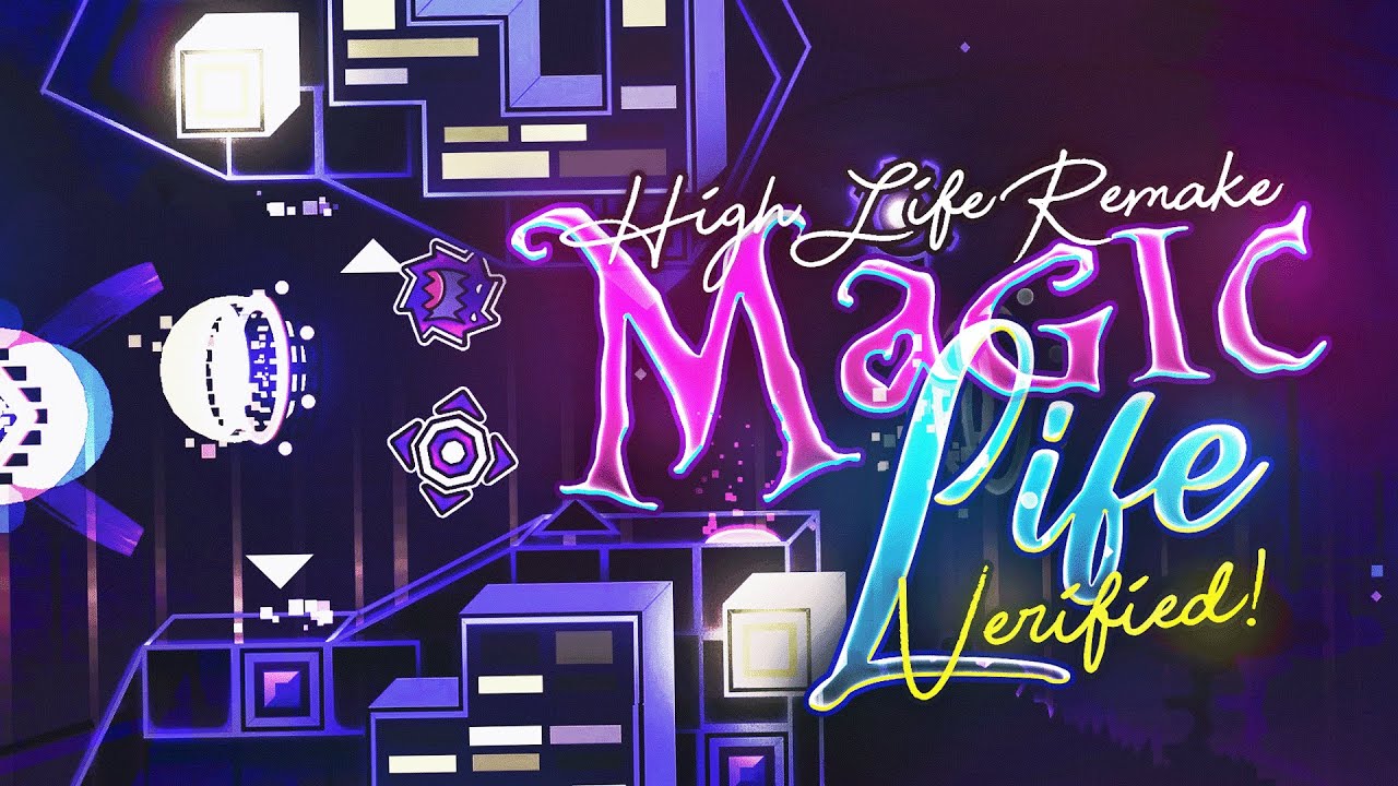 MAGIC LIFE 100% VERIFIED! (INSANE DEMON) by Astraa and more | Geometry ...