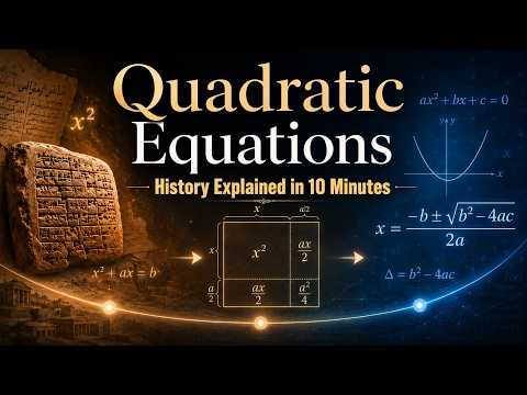 The 4000-Year History of Quadratic Equations Explained in 10 Minutes