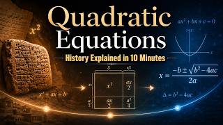 The 4000-Year History of Quadratic Equations Explained in 10 Minutes