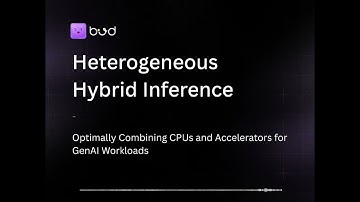 Hybrid Heterogeneous Inference: Combine CPUs + GPUs or HPUs for Scalable, Cost-Efficient GenAI
