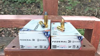 Federal Train+Protect 9mm VS .38 Special Complete Ballistic Test