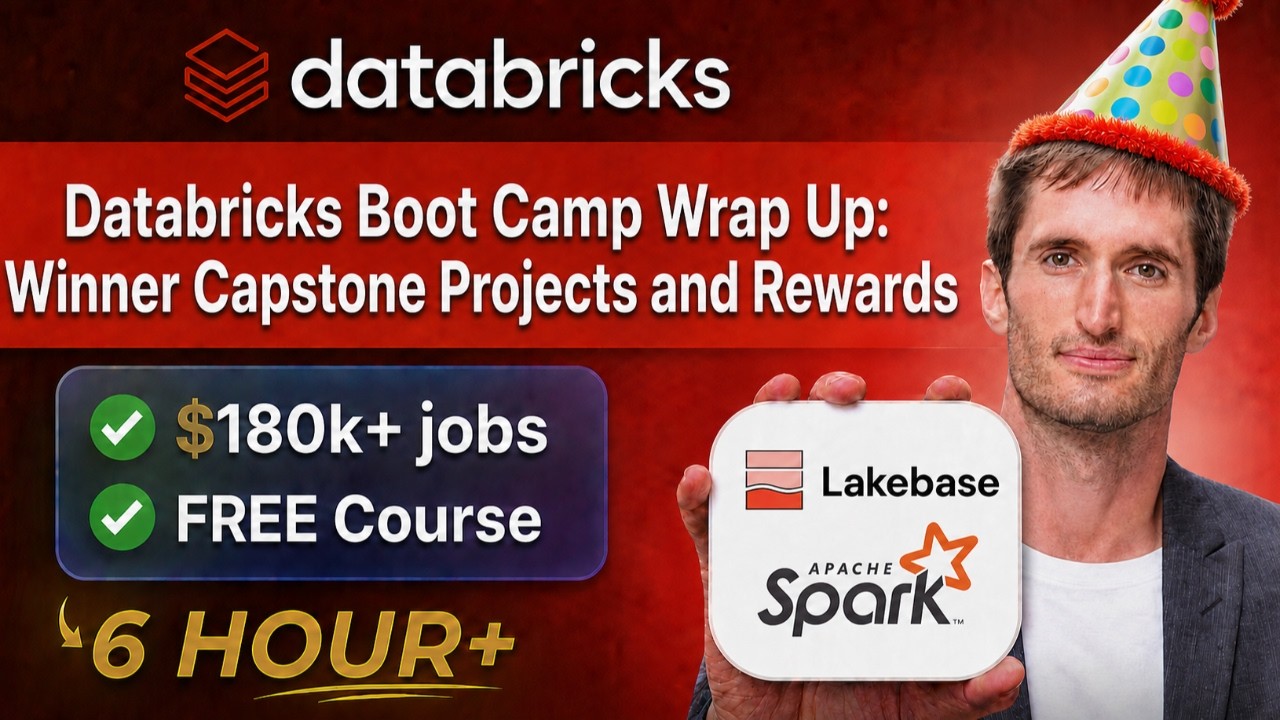 Databricks AI Boot Camp Project Winners and Celebration