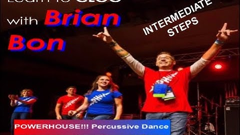 CLOGGING:  learn to clog at home—intermediate steps HEEL/DOUBLE/HOP jumps & Clogging Canadians