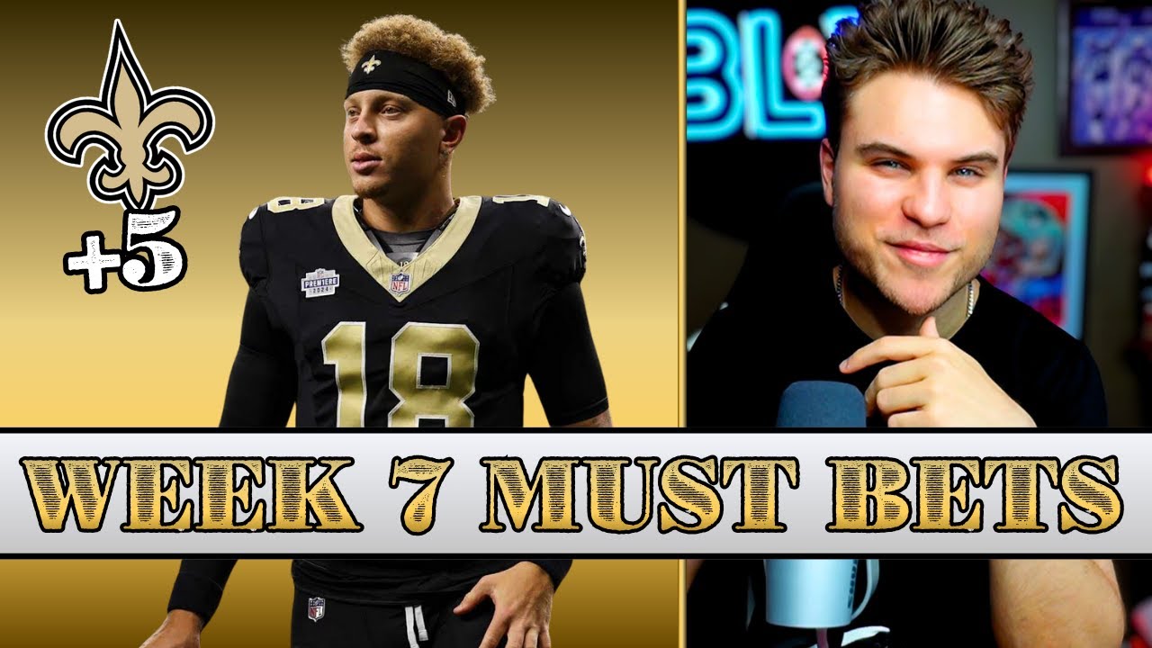 NFL Week 7 Spreads You NEED to BET!! | NFL Best Bets 2025
