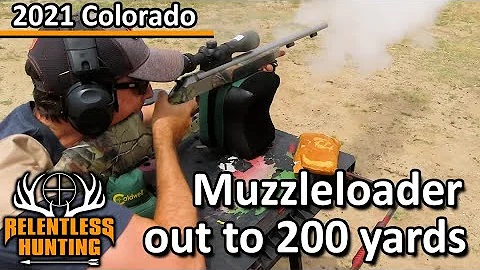 Muzzleloader out to 200 yards