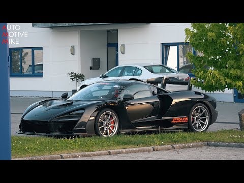 MCLAREN SENNA SPIED TESTING AT THE NÜRBURGRING