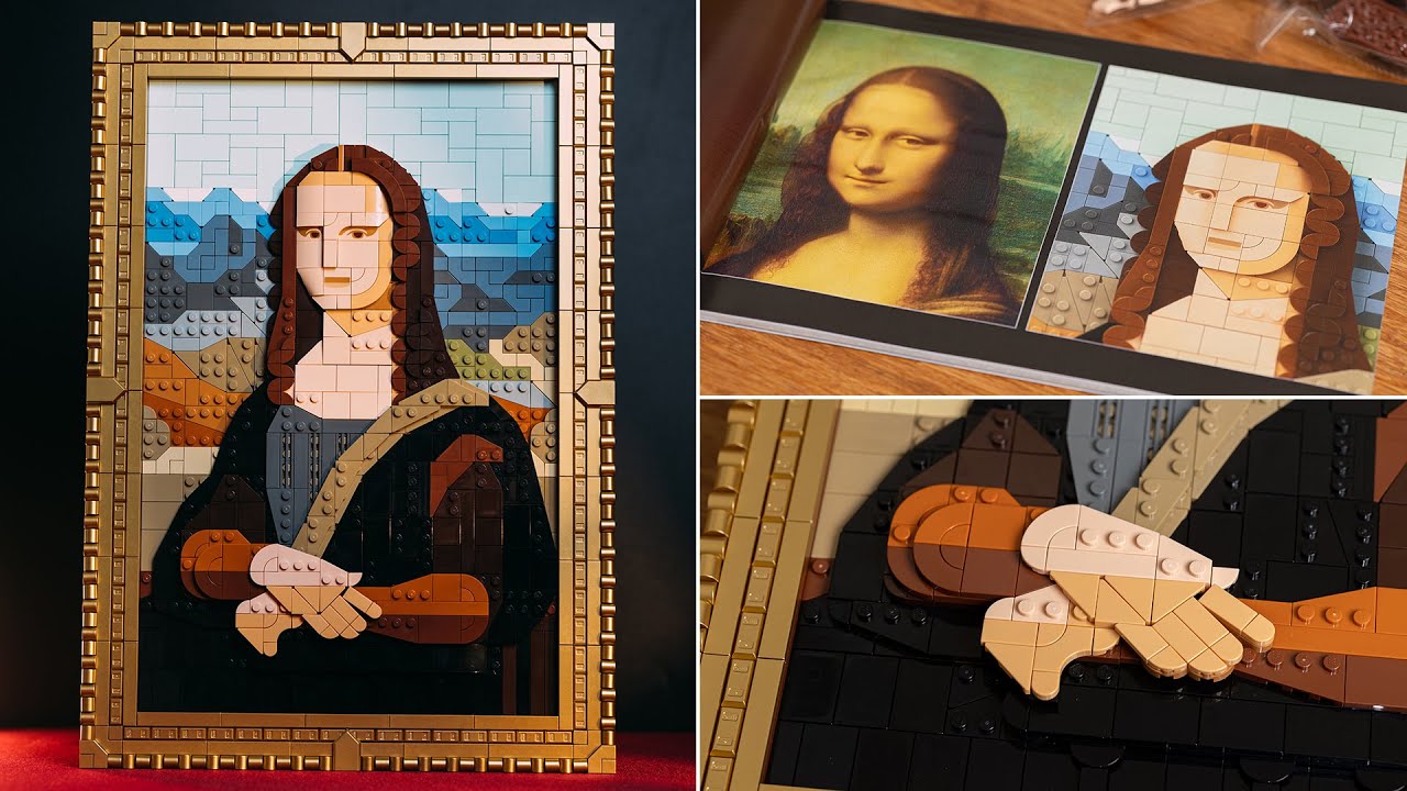 LEGO 31213 ART 系列「蒙娜麗莎」樂高縮時攝影開箱 | 玩具人編輯部 (Speed Build & Unboxing)