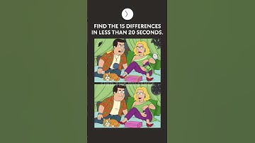 FIND THE DIFFERENCES #14 : Can You Spot Them All ? 🔍 Visual Challenge