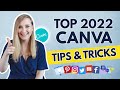 20 CANVA TIPS AND TRICKS I can't live without [2021 UPDATE] 👈 Canva Tutorial For Beginners