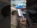 blacksmith sharping meatclaver short video#shortsfeed