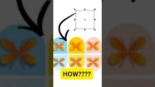Simple Square to Amazing Artwork 🔥 #amazingshorts #viral #viralshorts  #trickshots  #coreldraw2026