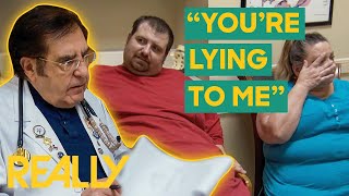 Dr. Now Confronts Patient With the Harsh Truth And Urges Him To Stop Lying | My 600lb Life