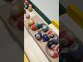 Marble run Billiards⭐︎ASMR #funny #satisfying #marblesrace #bouncymarble