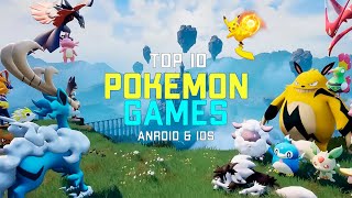 Top 10 Best Mobile Pokemon Games in 2024 ( Offline/Online )