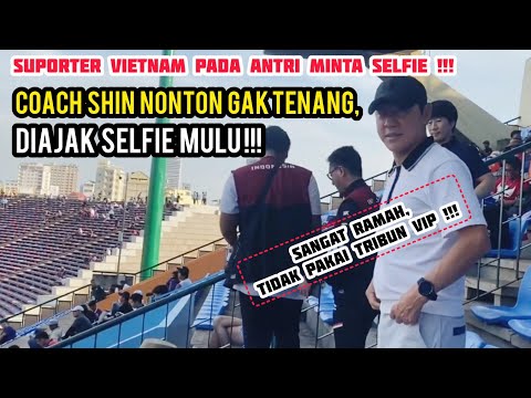 Bareng Shin Tae Yong Nonton Indonesia vs Vietnam || SEA GAMES 2023 KAMBOJA