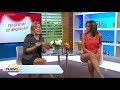 Erika Csiszer hot legs - Despierta America - 11/20/17