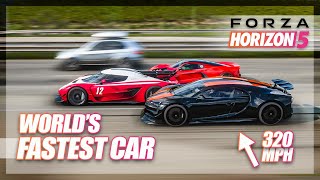 Forza Horizon 5  FASTEST Car Challenge!