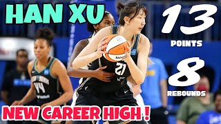 Download Lagu HAN XU SETS NEW CAREER HIGH ! 【韩旭13+8得分再创新高】 MP3