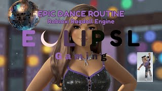 Epic Dance Routine in Roblox Ragdoll Engine! 💃✨ #Shorts