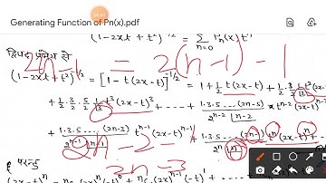 Generating Function of Pn(x)