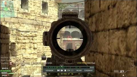 COD MW3 FFA 30/5 sniper