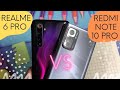 Redmi Note 10 pro и Realme 6 pro сравнение камер и фишек