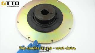 527-0741 527-0742 Coupling for Excavator Parts