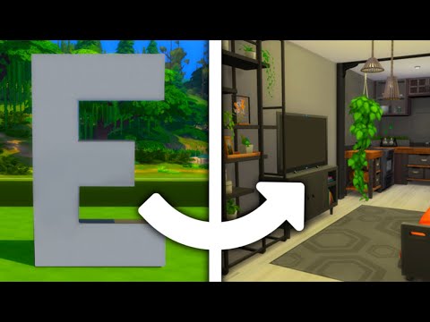 Kann ich den Buchstaben "E" als Haus bauen? | Die Sims 4 | Doris